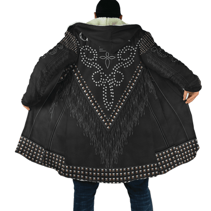 Native Cowboy Jacket No22 Cosplay 3D Over Printed Unisex Deluxe Hoodie ML
