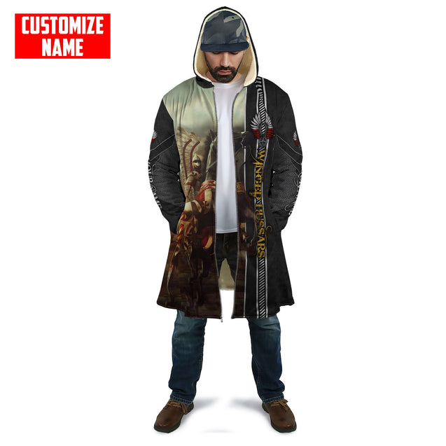 Premium Cavalry Winged Hussars Custom name Combo Zip Cloak Sweatpant For Winter