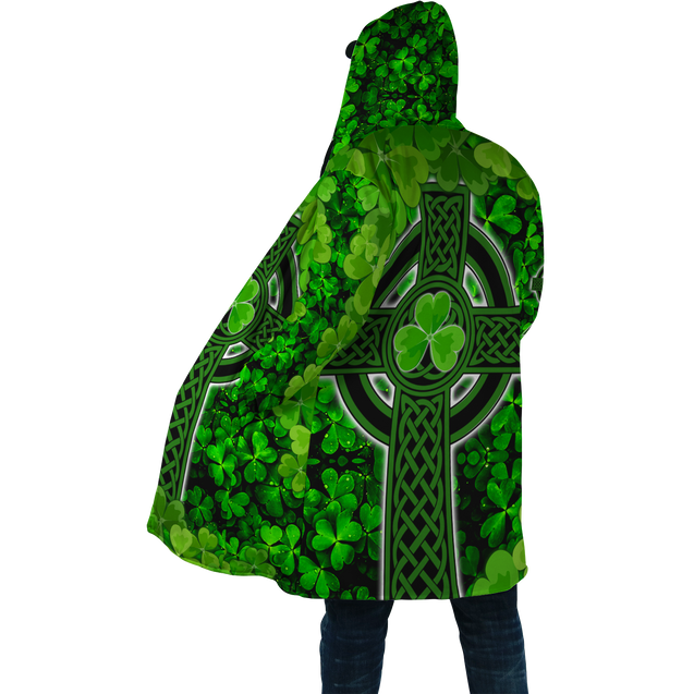 Premium Unisex Hoodie Irish St.Patrick Celtic Knot And Celtic Cross ML