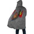 Custom name Aboriginal Australia In my heart Indigenous Painting Art 3D Cloak shirts