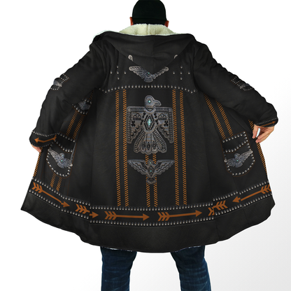 Native Cowboy Jacket No13 Cosplay 3D Over Printed Unisex Deluxe Hoodie ML