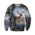 Camo Deer Hunting Hoodie T-Shirt Sweatshirt NM-Apparel-NM-Sweatshirts-S-Vibe Cosy™