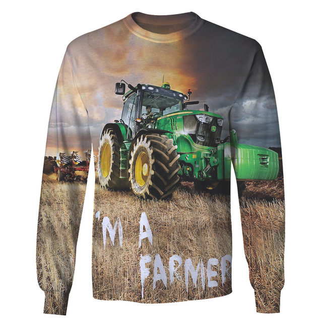 3D All Over Print Farmer Hoodie-Apparel-RoosterArt-Sweatshirt-S-Vibe Cosy™