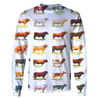 3D All Over Print Cow Hoodie <White>-Apparel-RoosterArt-Sweatshirt-S-Vibe Cosy™