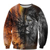 Love Lion King 3D all over printed shirts for men and women HC28004-Apparel-Huyencass-Sweat Shirt-S-Vibe Cosy™