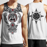 All Over Printed Viking Tattoo Shirts-Apparel-HP Arts-Men's Tank Top-S-Vibe Cosy™