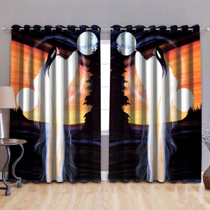 Native American Moon Legend Curtains MEI20081205-MEI