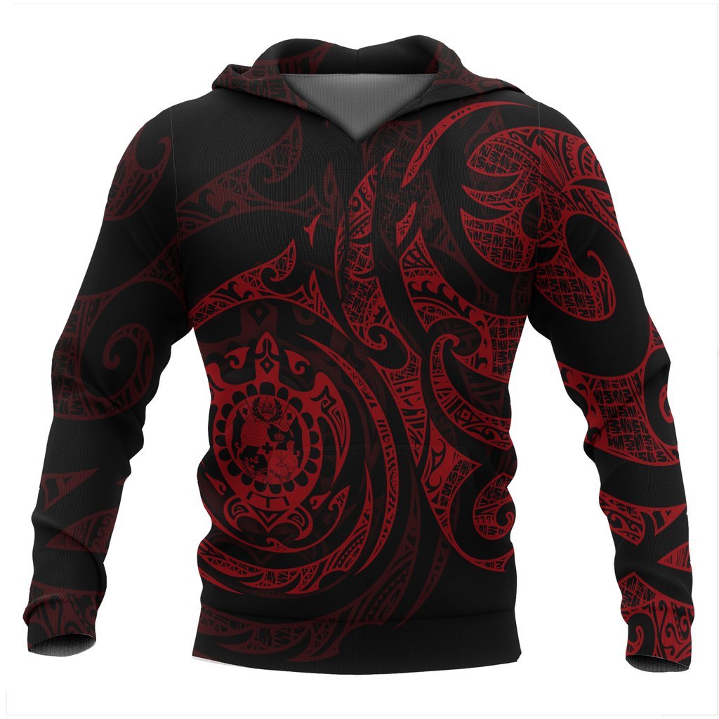 Tonga in My Heart Polynesian Tattoo Style 3D Printed Shirts TT0023-Apparel-TT-Hoodie-S-Vibe Cosy™