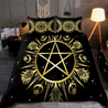 Beautiful Wicca Triple Moon Bedding Set MEI