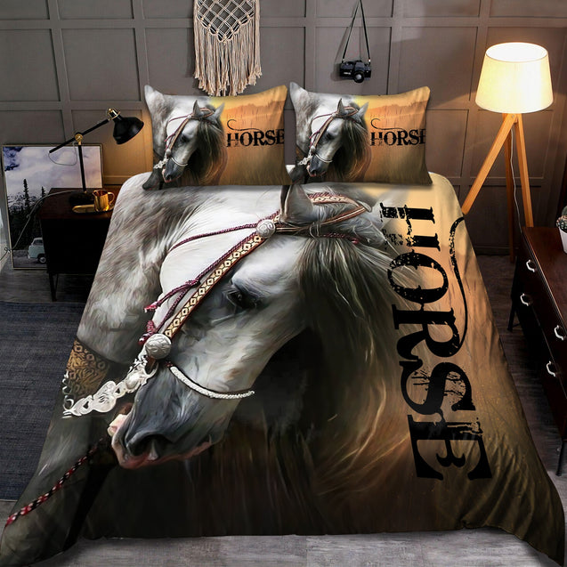 Love Horse Bedding Set DQB07272004S-Quilt-TA-Twin-Vibe Cosy™