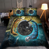 Viking Wolves Sun And Moon Bedding Set MH2109201-MEI