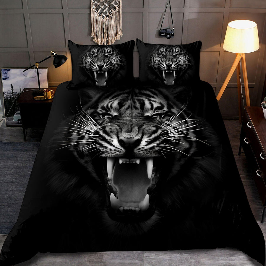 The Tiger Black And White Bedding Set DQB08202004