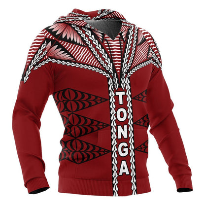 Tonga in My Heart Polynesian Tattoo Style 3D Printed Shirts TT0043-Apparel-TT-Hoodie-S-Vibe Cosy™
