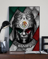 Mexico Aztec Poster Vertical 3D Printed