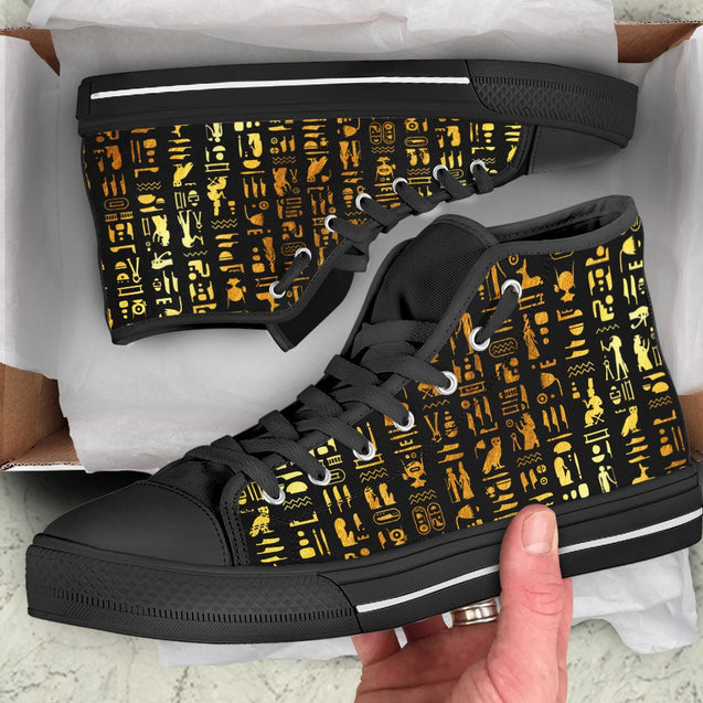 Hieroglyphs shoes HG HAC120301-HG-Women's high top-EU36 (US5.5)-Vibe Cosy™