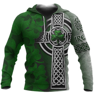 Ireland Patrick's Day 3D All Over Printed Shirts For Men and Women TT0122-Apparel-TT-Hoodie-S-Vibe Cosy™