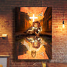 Jesus Lion Lamp 3D All Over Printed Poster Vertical