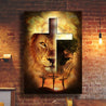 Jesus Lion Cross 3D All Over Printed Poster Vertical Pi24022107