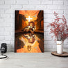 Jesus Lion Lamp 3D All Over Printed Poster Vertical