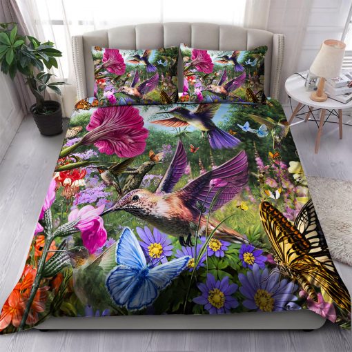 Beautiful Hummingbird Bedding Set-ML-ML-US Twin-Vibe Cosy™