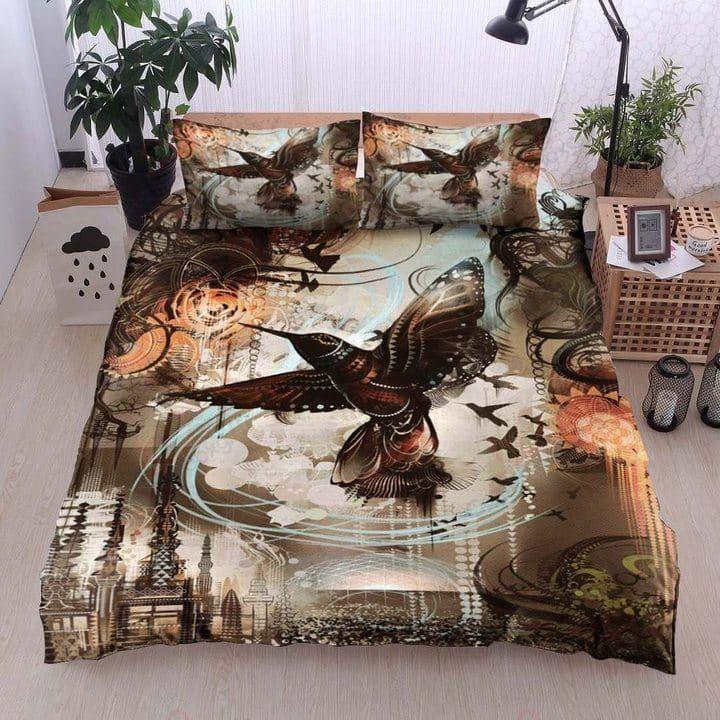 Hummingbird Fly To Heaven Bedding Set By ML-ML-US Twin-Vibe Cosy™