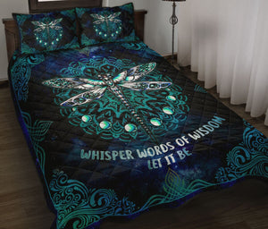 Dragonfly Let It Be Quilt Bed Set By ML-Quilt-ML-King-Vibe Cosy™