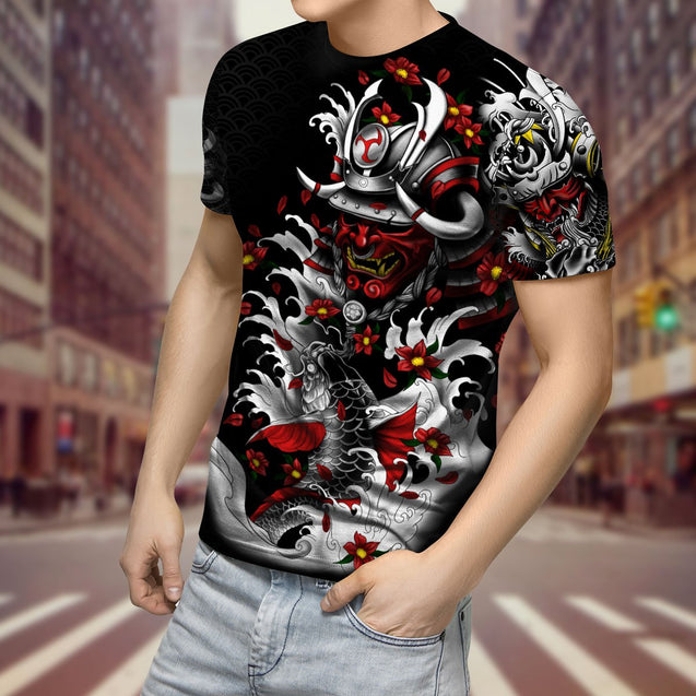 Premium Unisex 3D Printed Samurai Shirts MEI