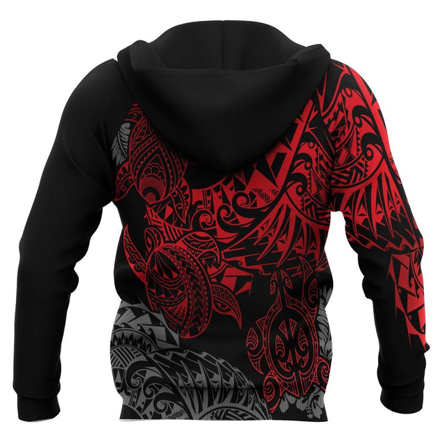 Tonga in My Heart Polynesian Tattoo Style 3D Printed Shirts TT0046-Apparel-TT-Hoodie-S-Vibe Cosy™