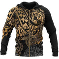 Tonga in My Heart Polynesian Tattoo Style 3D Printed Shirts TT0045-Apparel-TT-Zipped Hoodie-S-Vibe Cosy™