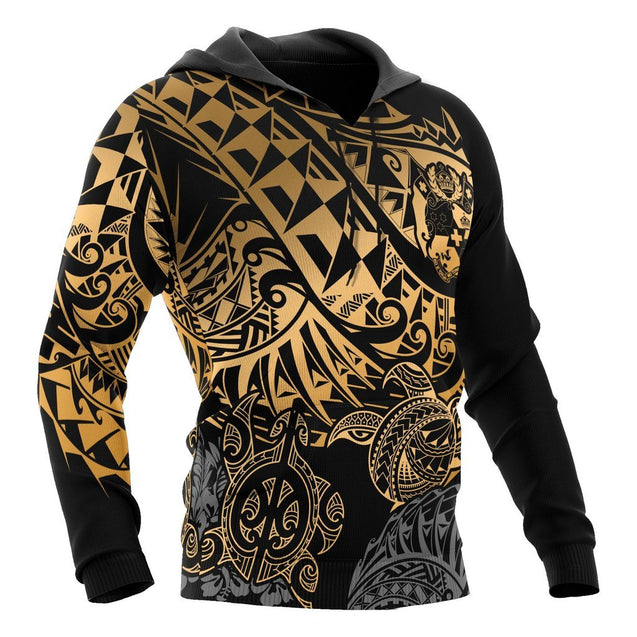 Tonga in My Heart Polynesian Tattoo Style 3D Printed Shirts TT0045-Apparel-TT-Hoodie-S-Vibe Cosy™