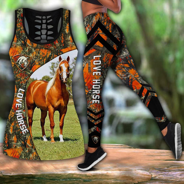 Love Horses Combo Tank + Legging MP12082006