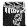 Aotearoa Bedding Set Maori Silver Fern Duvet Cover And Pillow Cases MP13072003