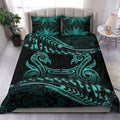 New Zealand Bedding Set Manaia Maori Silver Fern Duvet Cover MP13072007