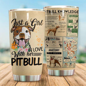 Pitbull Knowledge – Tumbler 20oz TA032803-TA-Vibe Cosy™