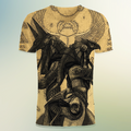 3D All Over Print ANUBIS AND OSIRIS Hoodie-Apparel-RoosterArt-T-Shirt-S-Vibe Cosy™