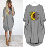 March Girl Im Blunt Because God Rolled Me That Way Dress-Apparel-GP Art-Dress-S-Vibe Cosy™