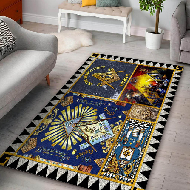 Personalized Lodge XT 3D All Over Printed Freemason RUG 19032102.CXT