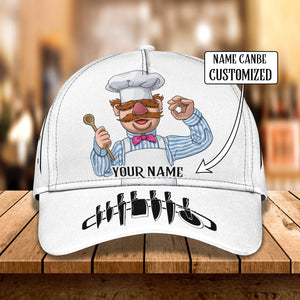 Customized Name Master Chef Classic Cap