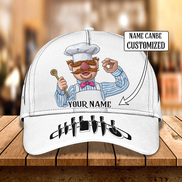 Customized Name Master Chef Classic Cap