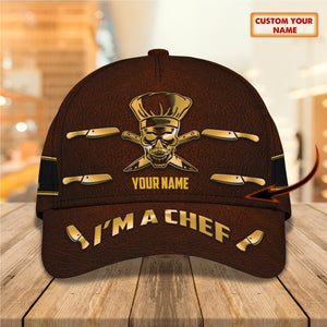 Customized Name Master Chef Classic Cap