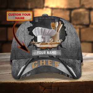 Customized Name Master Chef Classic Cap