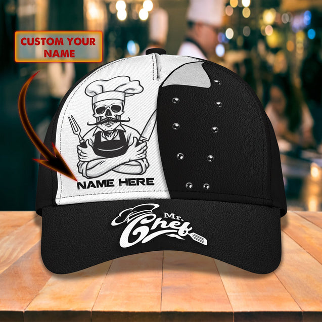 Customized Name Master Chef Classic Cap