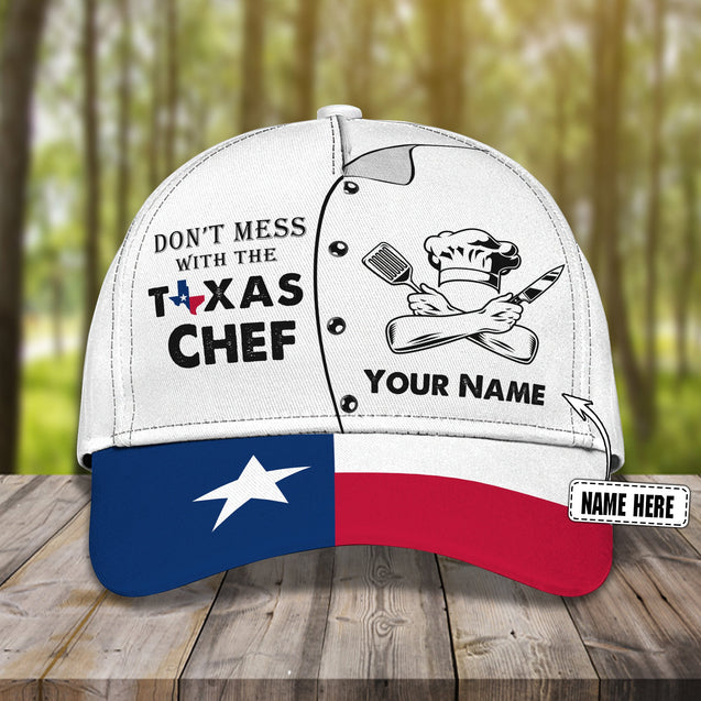 Customized Name Master Chef Classic Cap