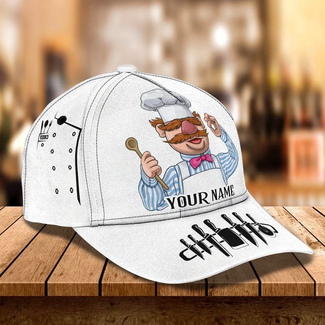 Customized Name Master Chef Classic Cap