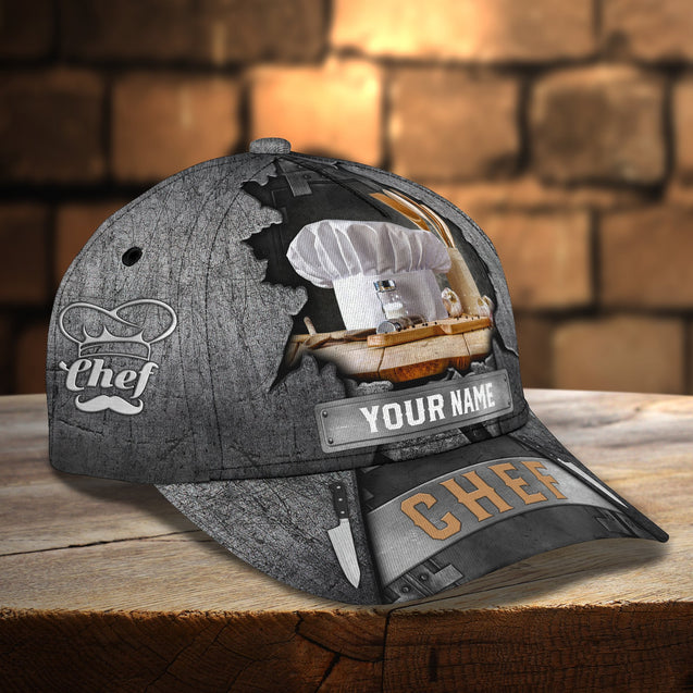 Customized Name Master Chef Classic Cap