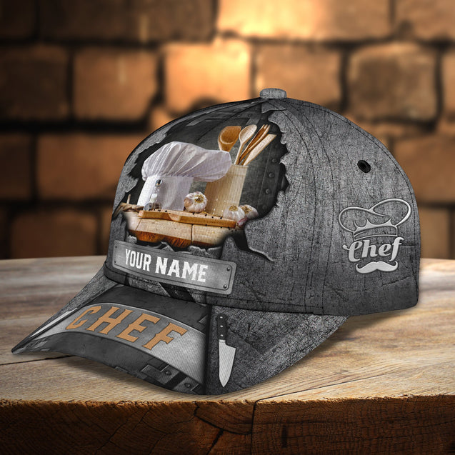 Customized Name Master Chef Classic Cap