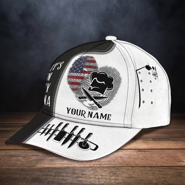 Customized Name Master Chef Classic Cap