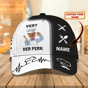 Customized Name Master Chef Classic Cap