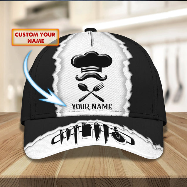 Customized Name Master Chef Classic Cap