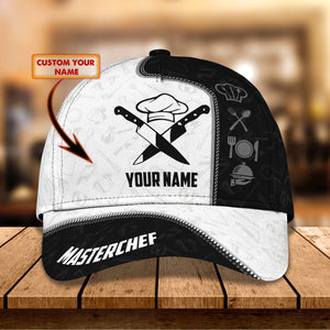 Customized Name Master Chef Classic Cap